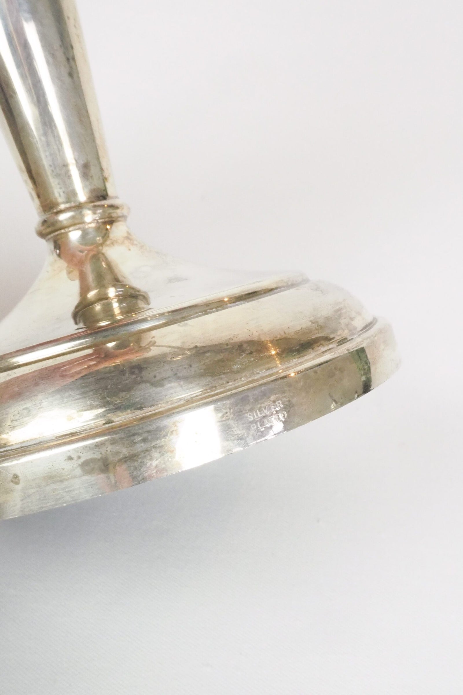 Antique Silver Plate Candelabra