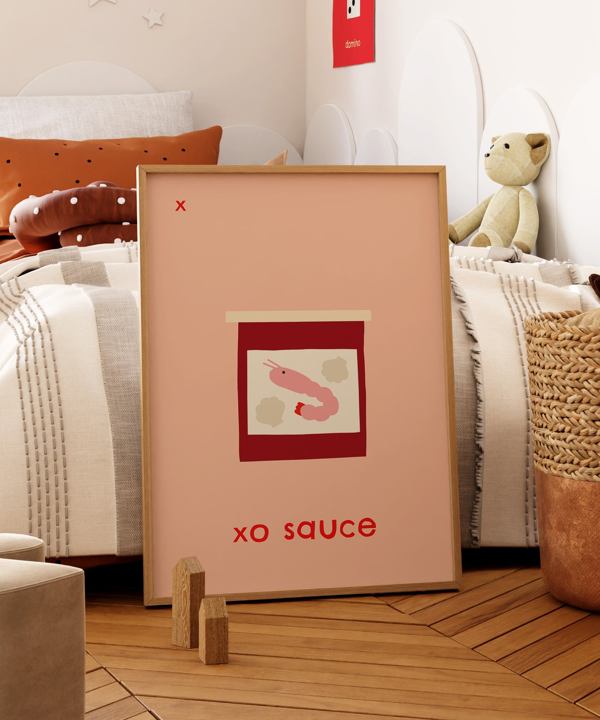 X for XO Sauce Art Print