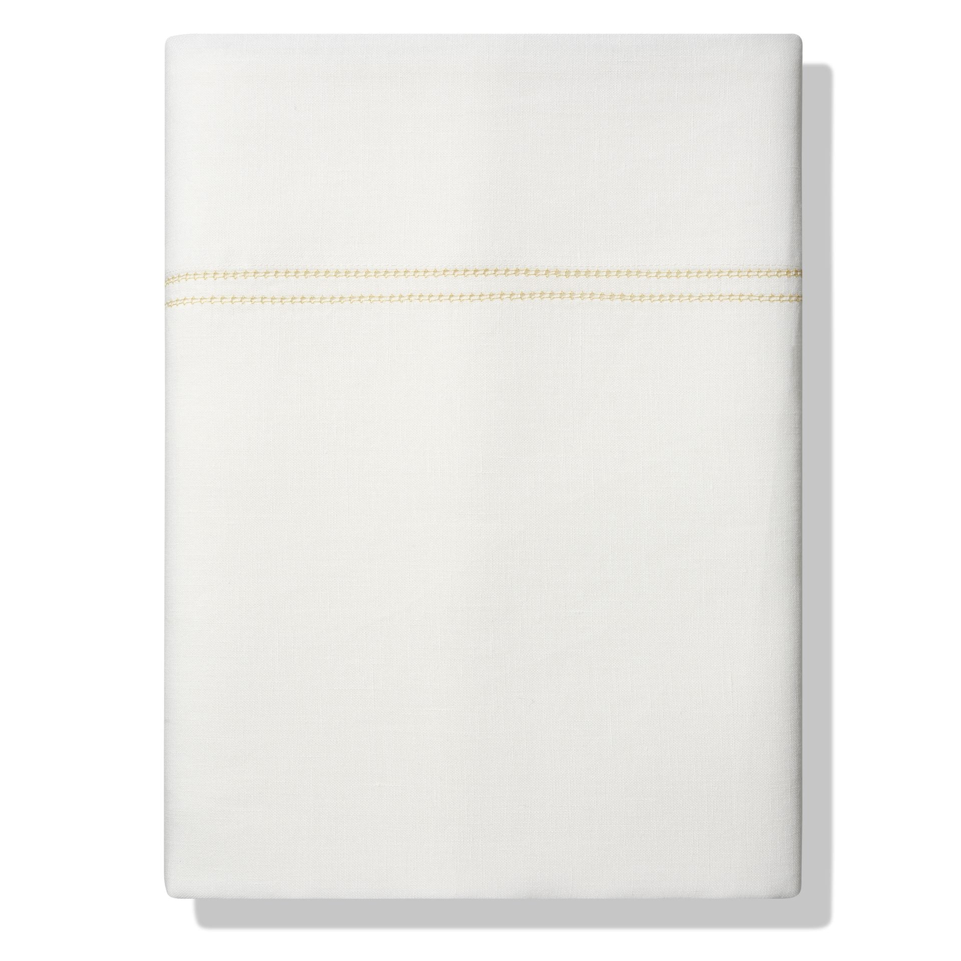 Top Sheet Hemstitch Ochre