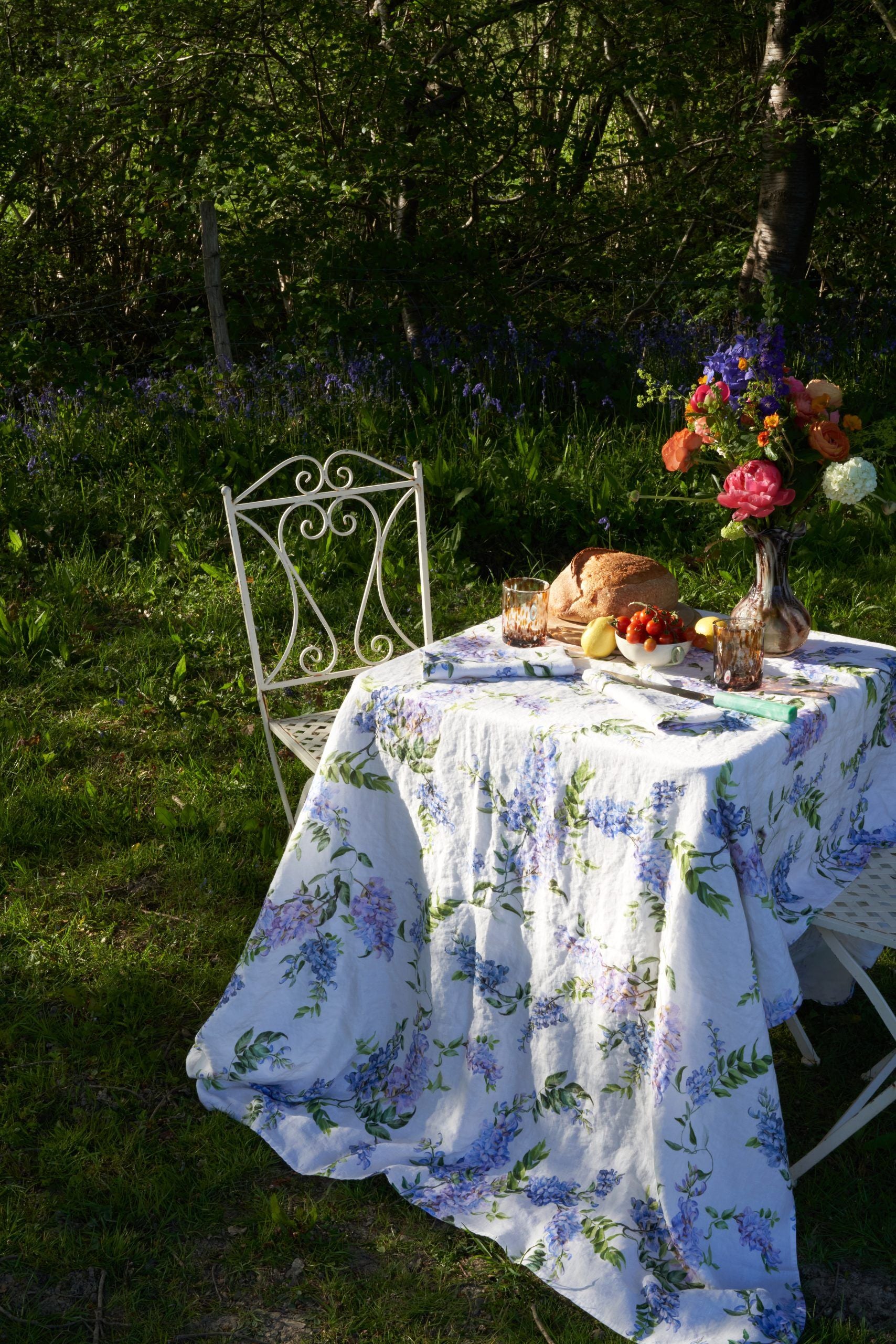 Wisteria Linen Napkin