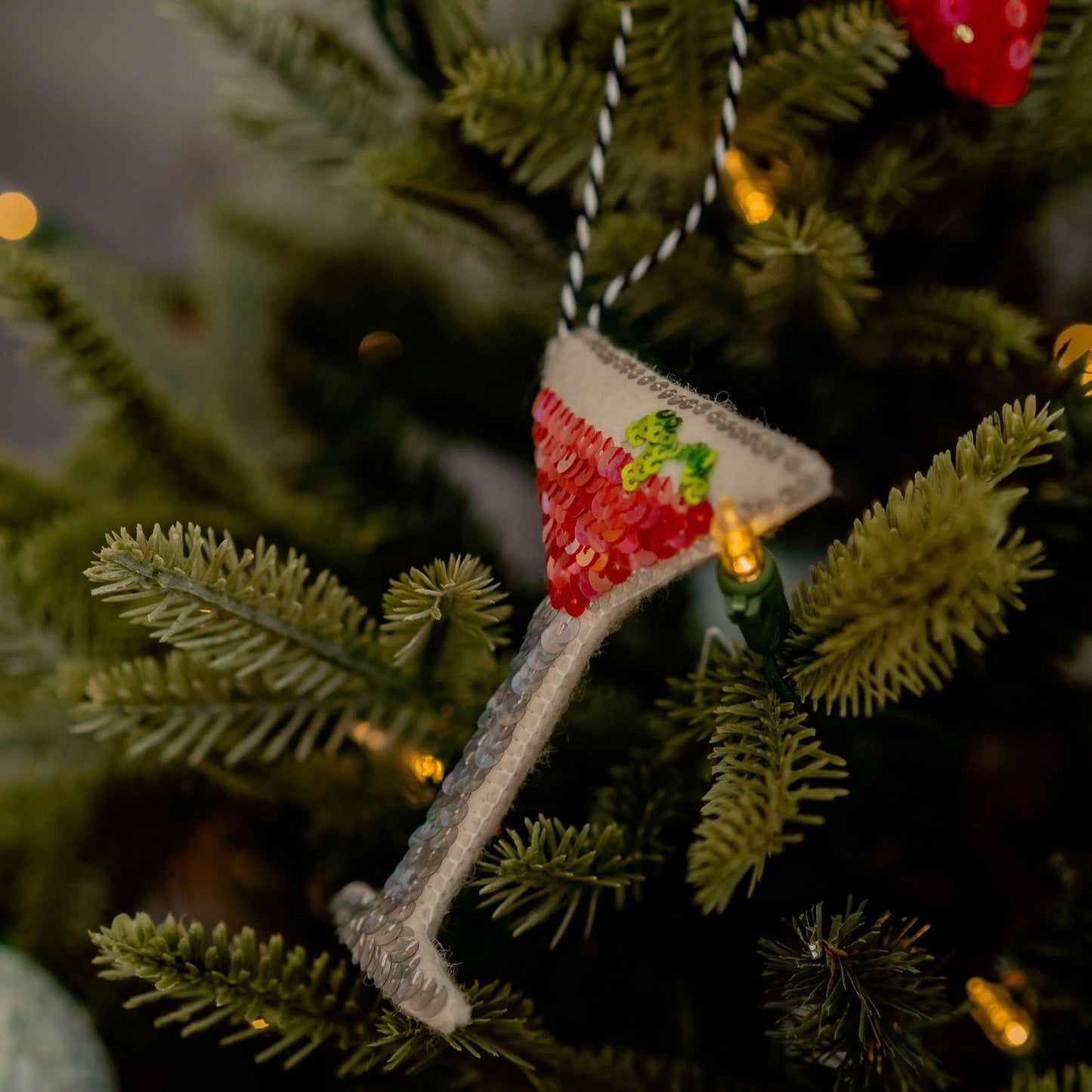 The Cosmo Cocktail Ornament
