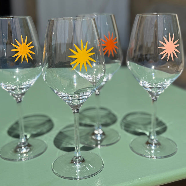 Set of 4 Sole Wine Glasses