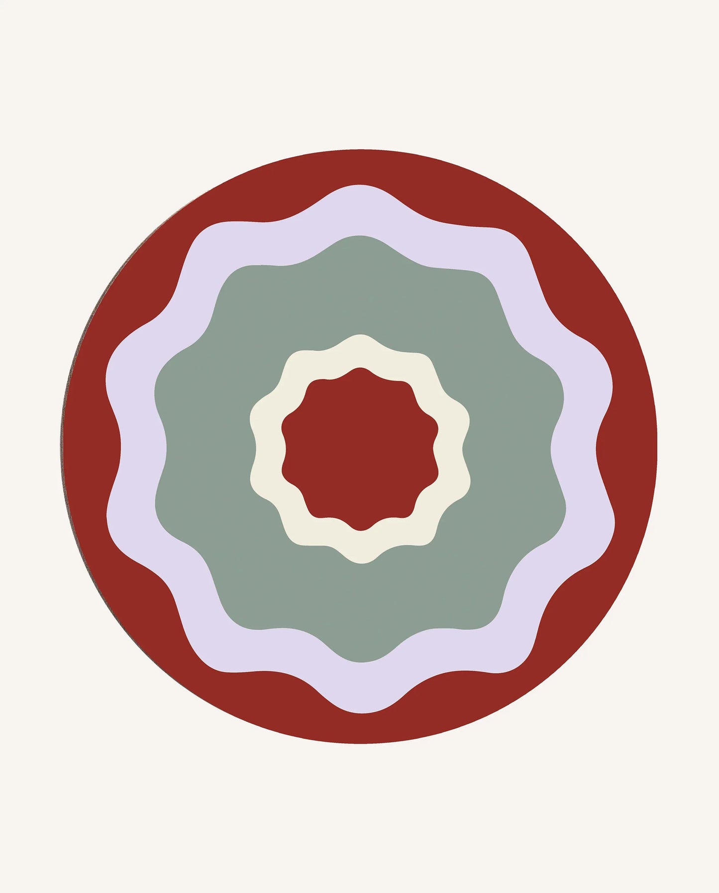 Rhubarb Ripple Placemats (Set of 6)