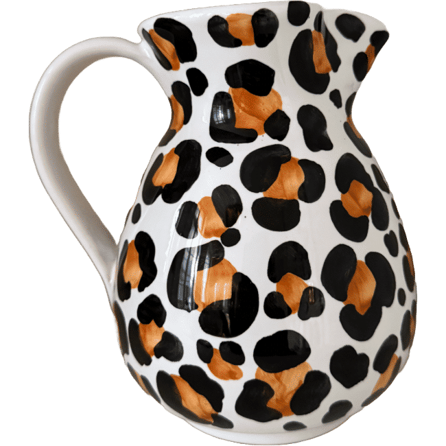 Leopard Carafe