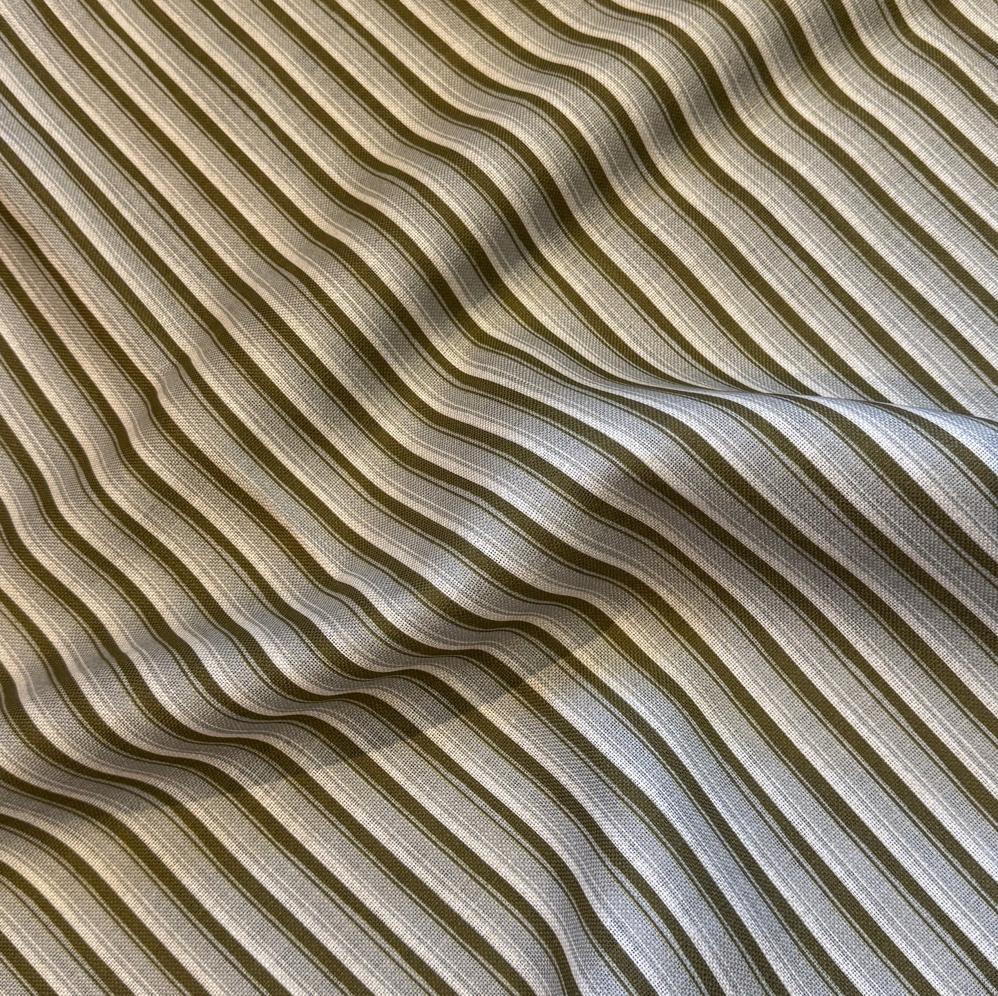 Modern Ticking Fabric - Celadon