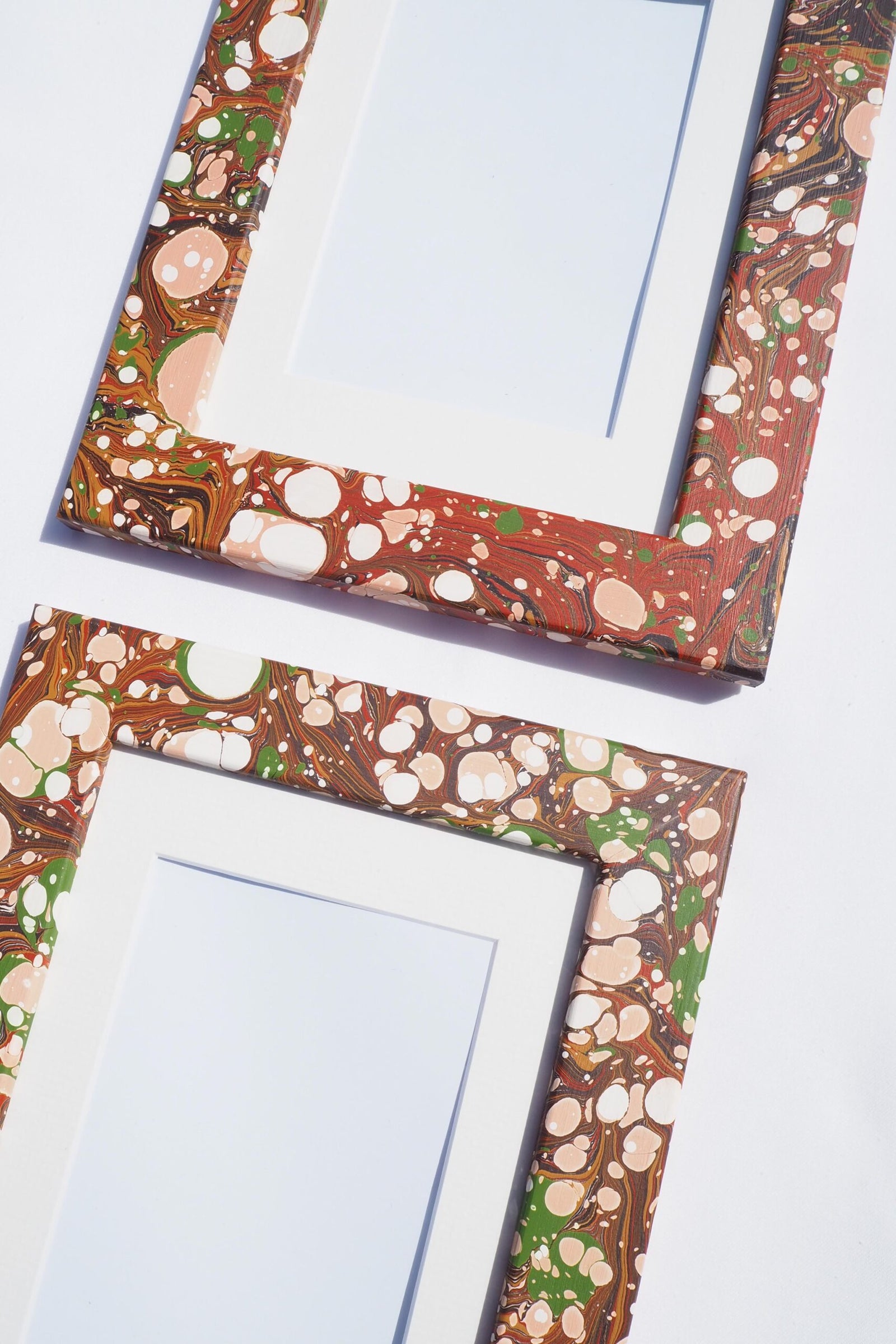 Hand Marbled Igneus A5 Frame