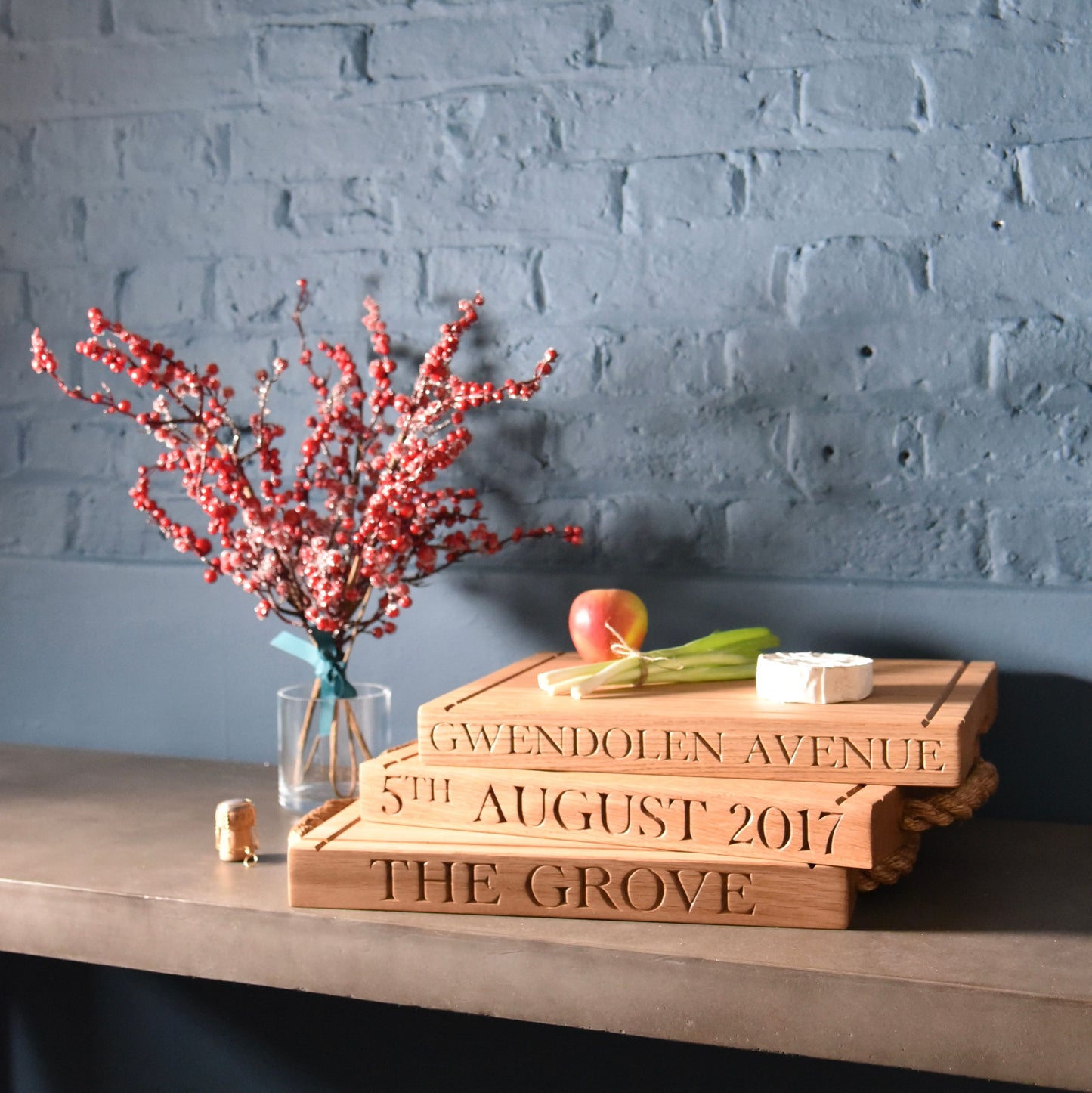 Personalised Oak Rectangular Board