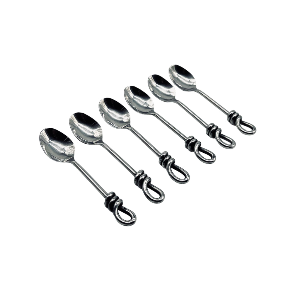 Six Moka Spoons