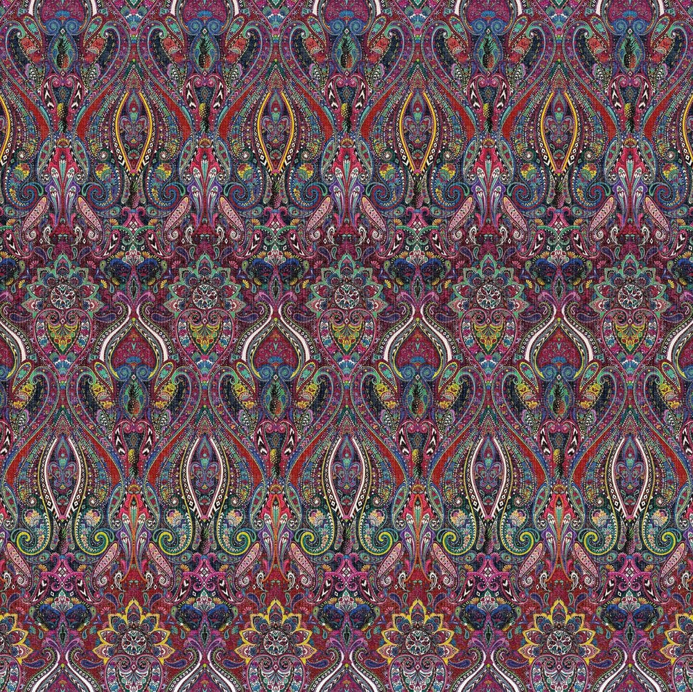 Matthew Williamson Cotton Tablecloth Peacock Feather - Style 01