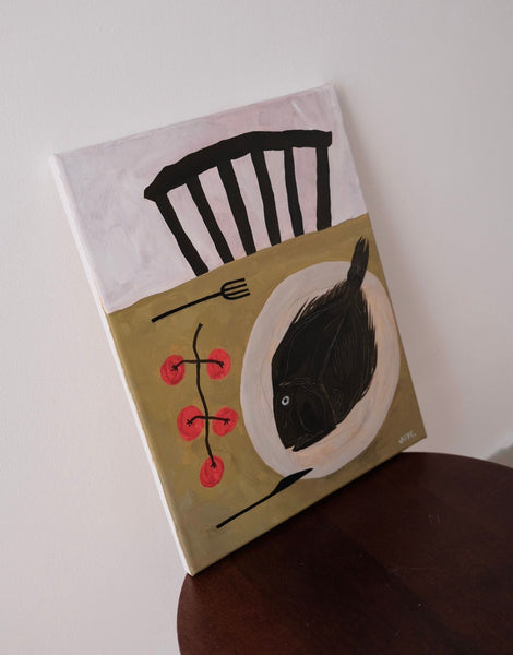 John Dory for Dinner - Original Acrylic on Canvas