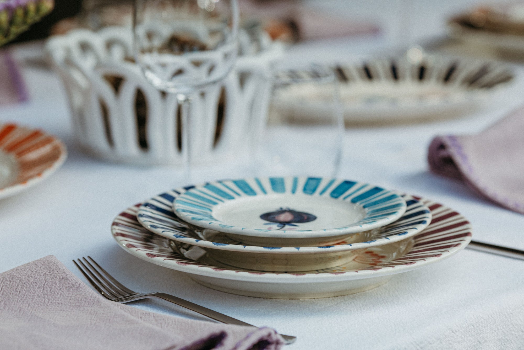 Blue Serving Plate – The Portuguese Chitas