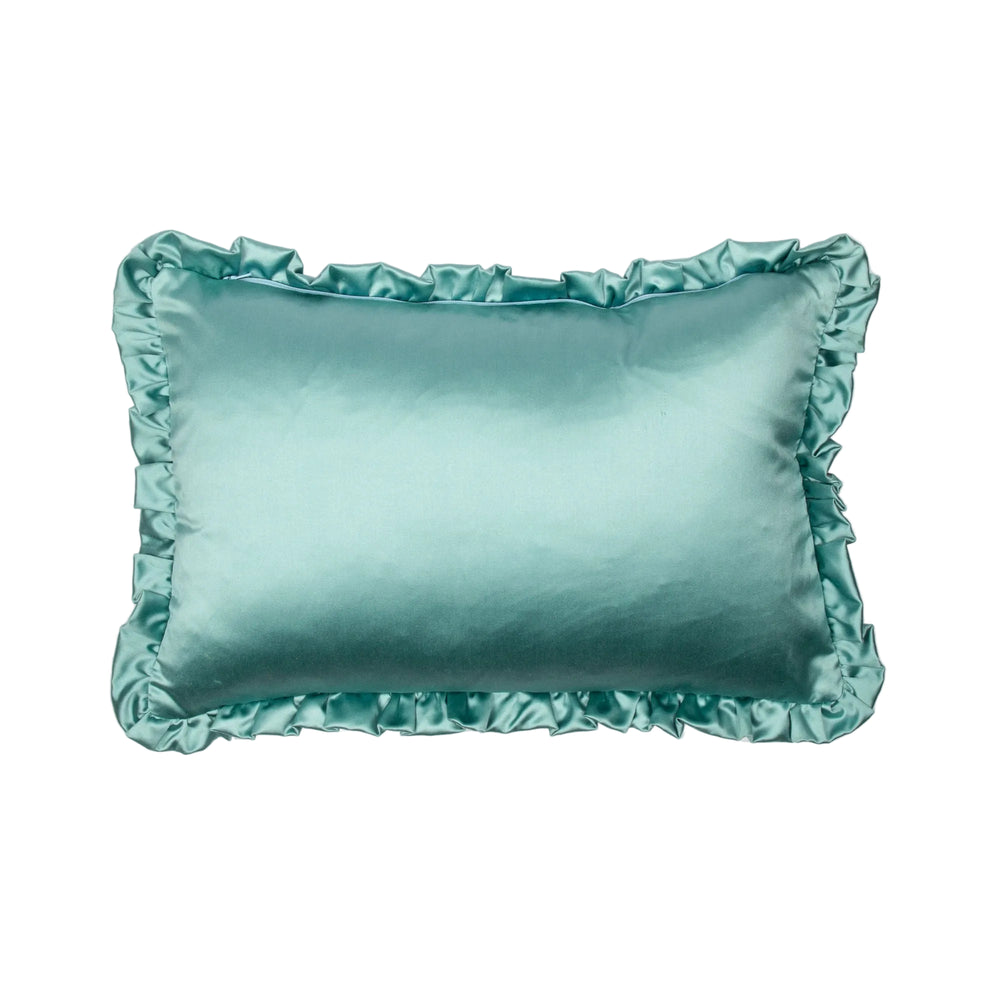 Ruffle Cushion made with Liberty Fabric 'Libby'