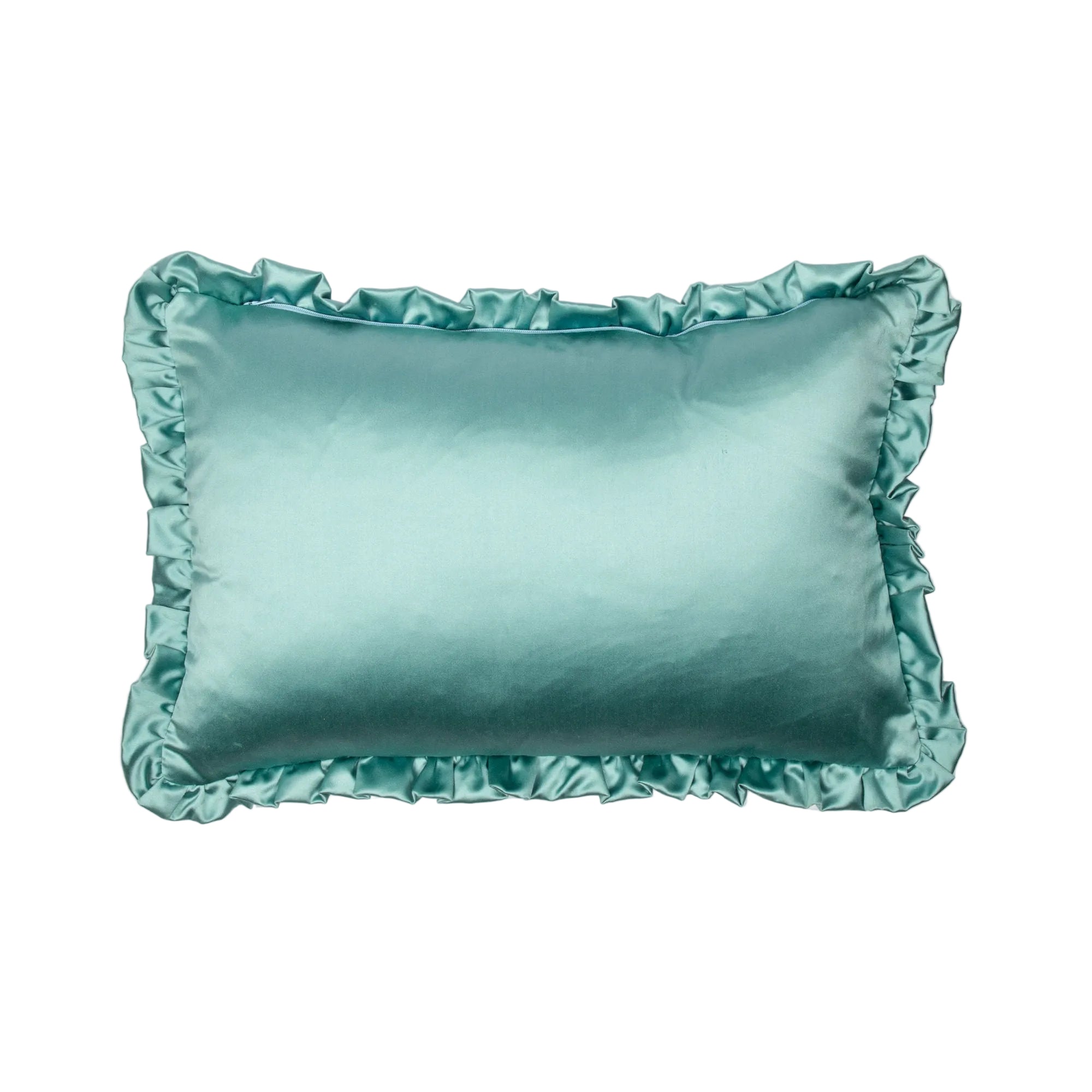 Ruffle Cushion made with Liberty Fabric 'Libby'