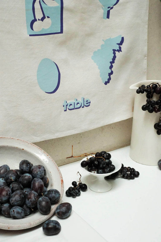 Blue Market Dishcloth
