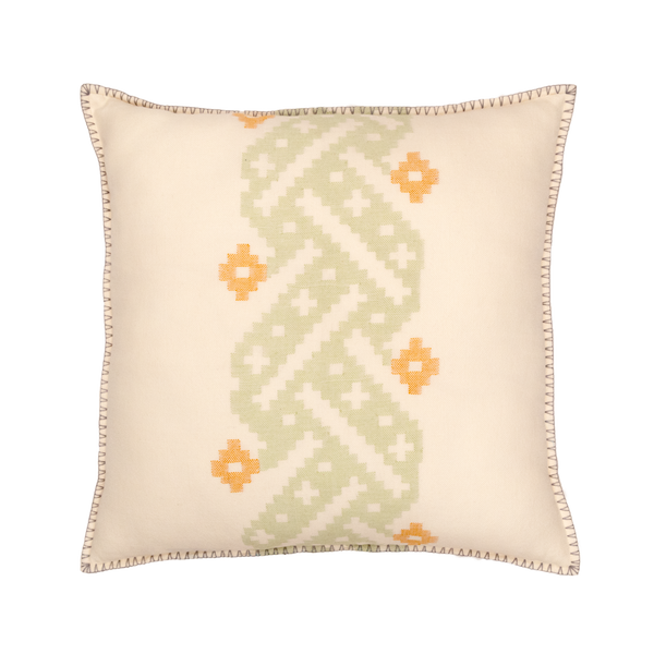 Extra-Weft Merino Pillow Cover 20×20 in