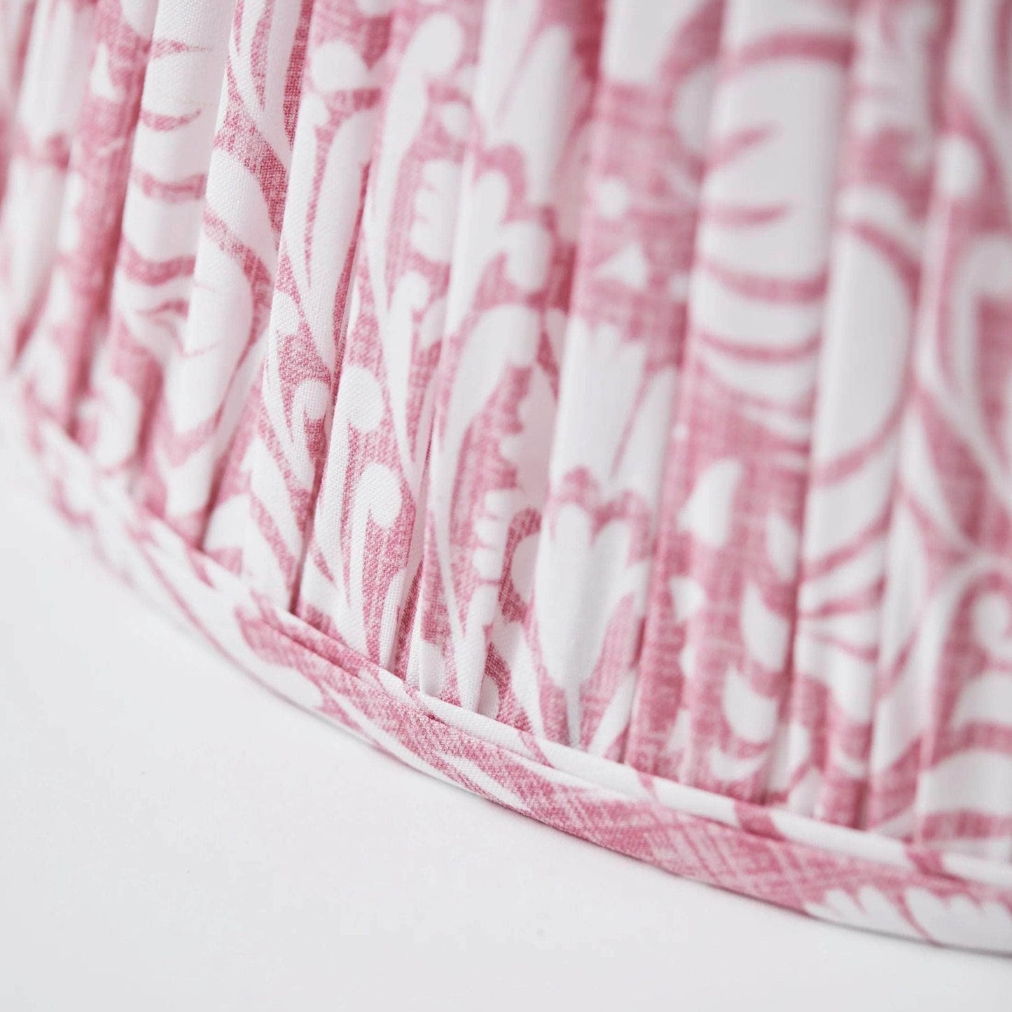 Fern Lampshade in Raspberry