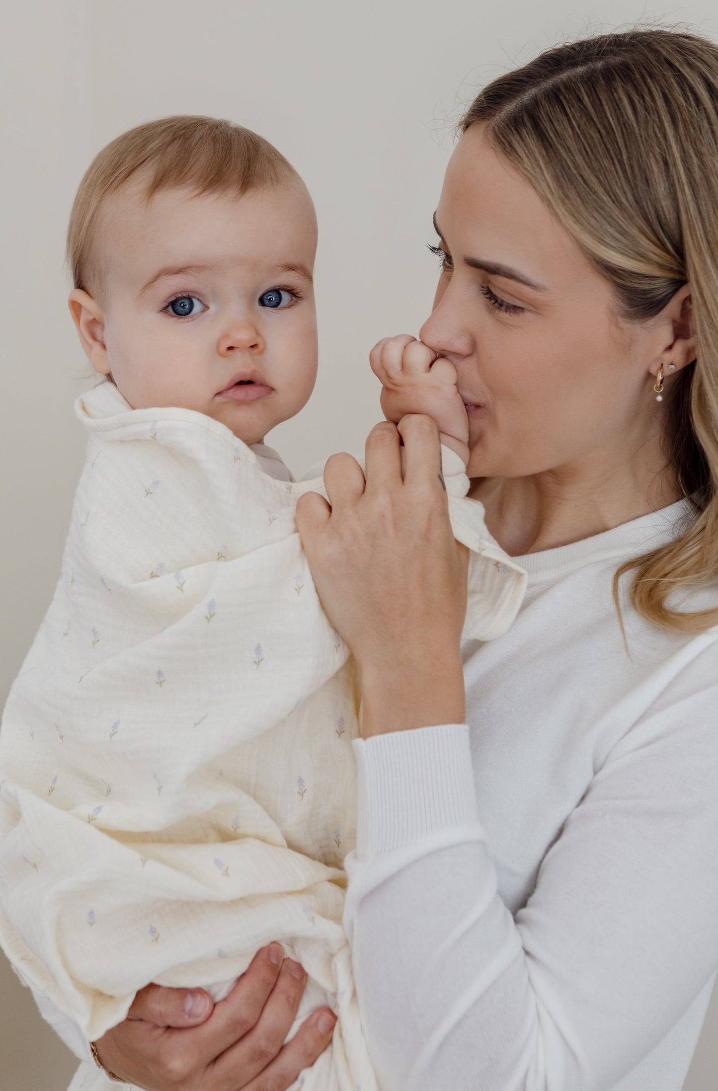 Soft Swaddle – Lavender Field