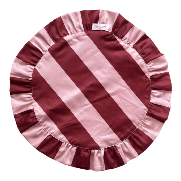 Set of 2 Darcy Placemats Red/Pink