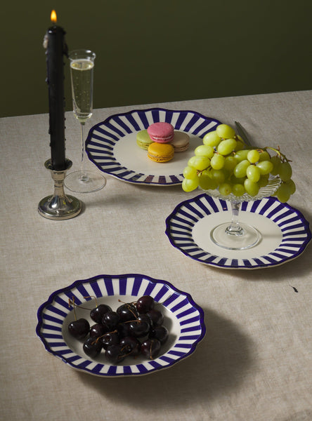 Riviera 12 Piece Dinnerware Set with Pasta Bowl