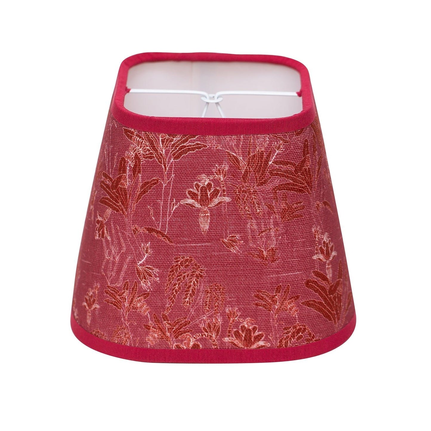 Tropicalia | Savannah Red 6" Oblong Candle Clip Lampshade