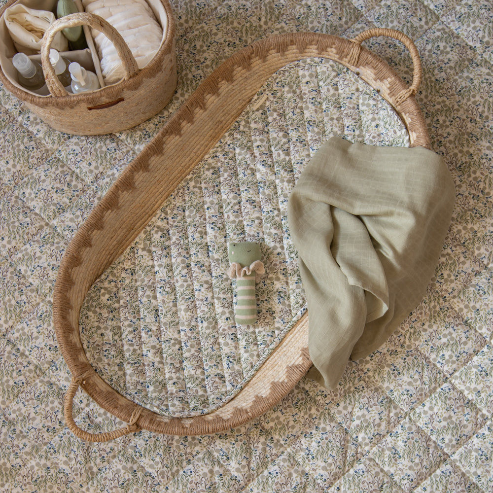 Changing Basket Cotton Liner - Riverbank