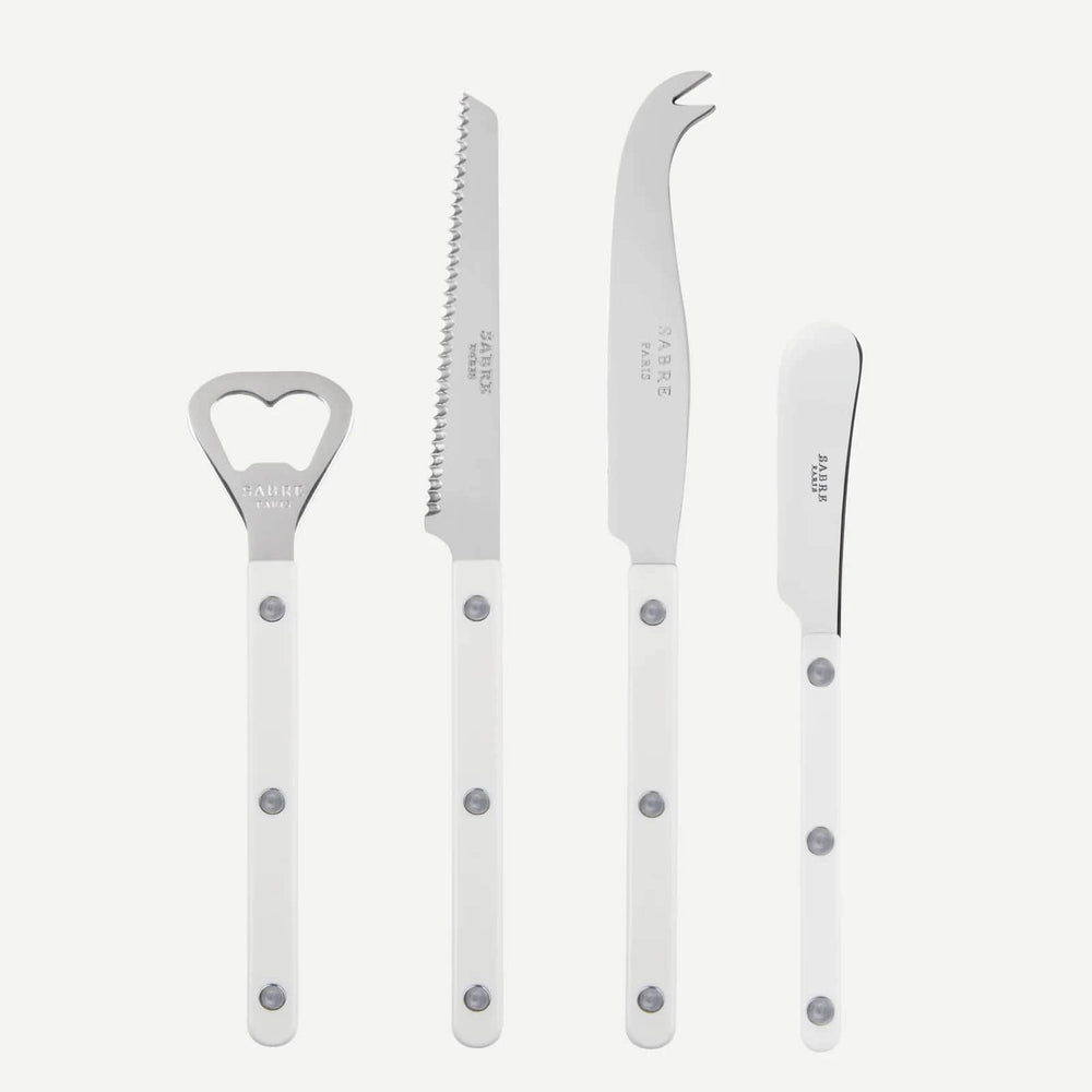 Bistrot Aperitif Cutlery Set, White