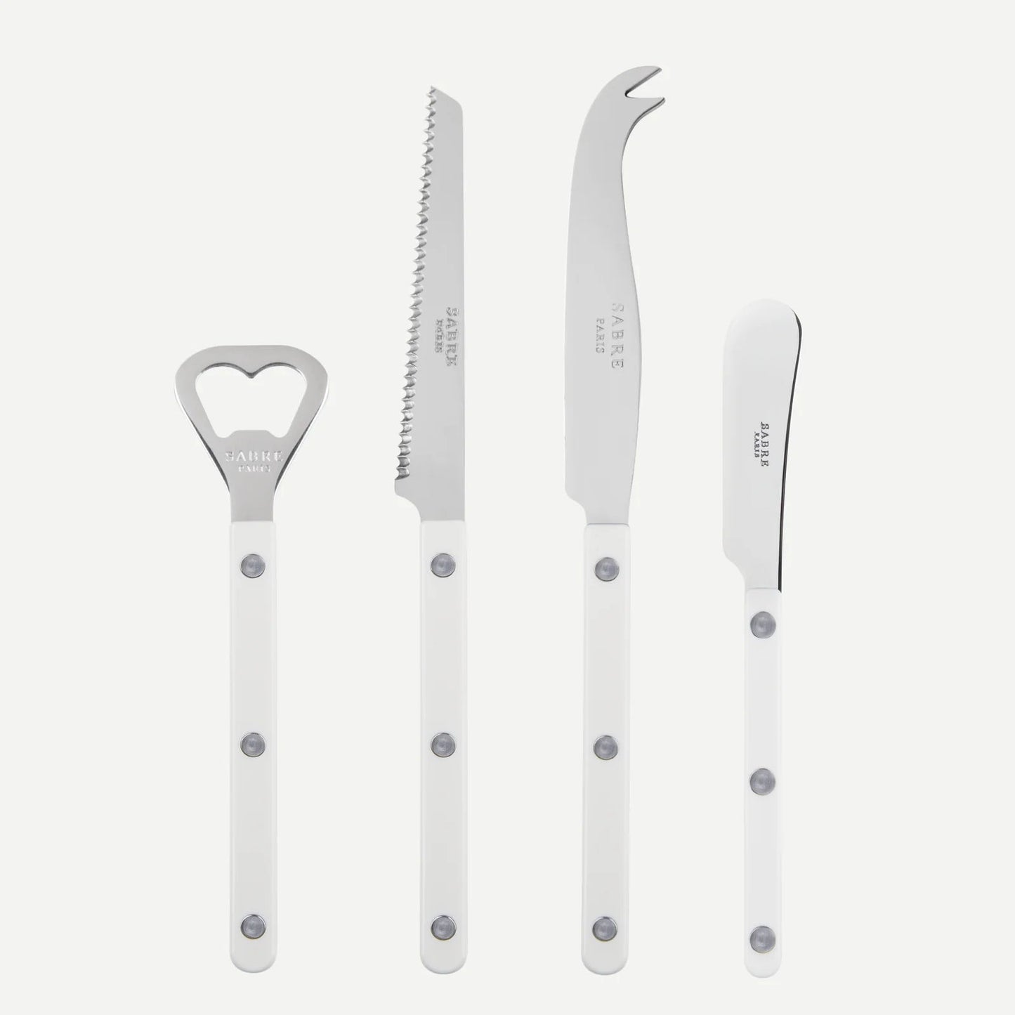 Bistrot Aperitif Cutlery Set, White
