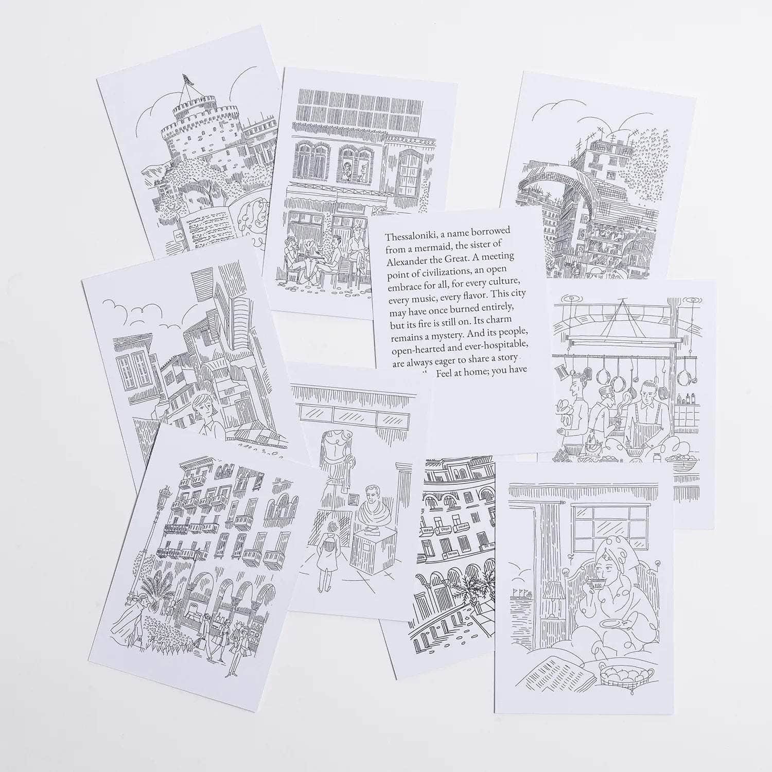 Ten Postcards from Thessaloniki