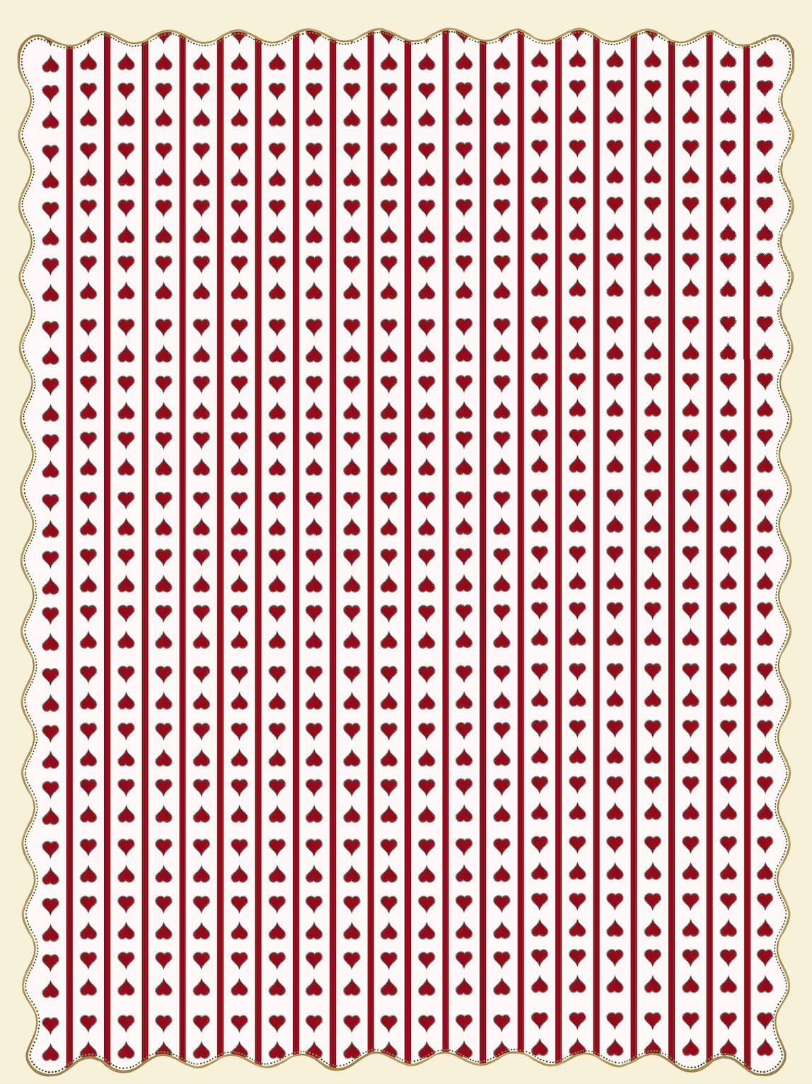 Love Hearts Table Linen