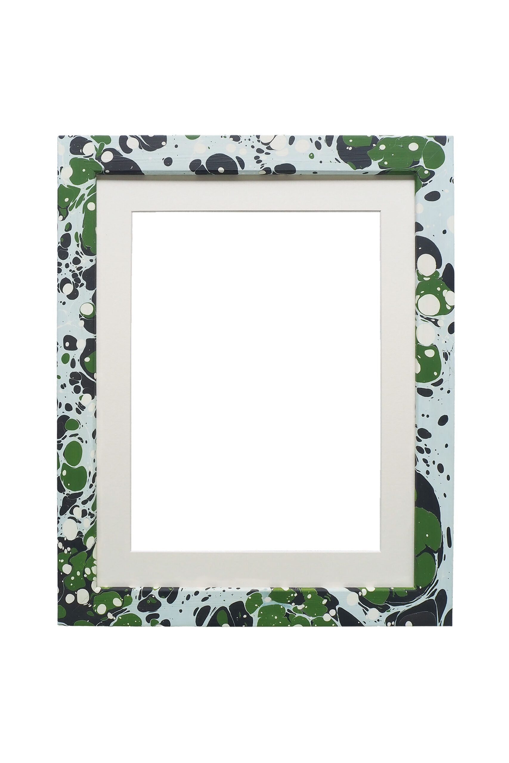 Hand Marbled Glacier Frame