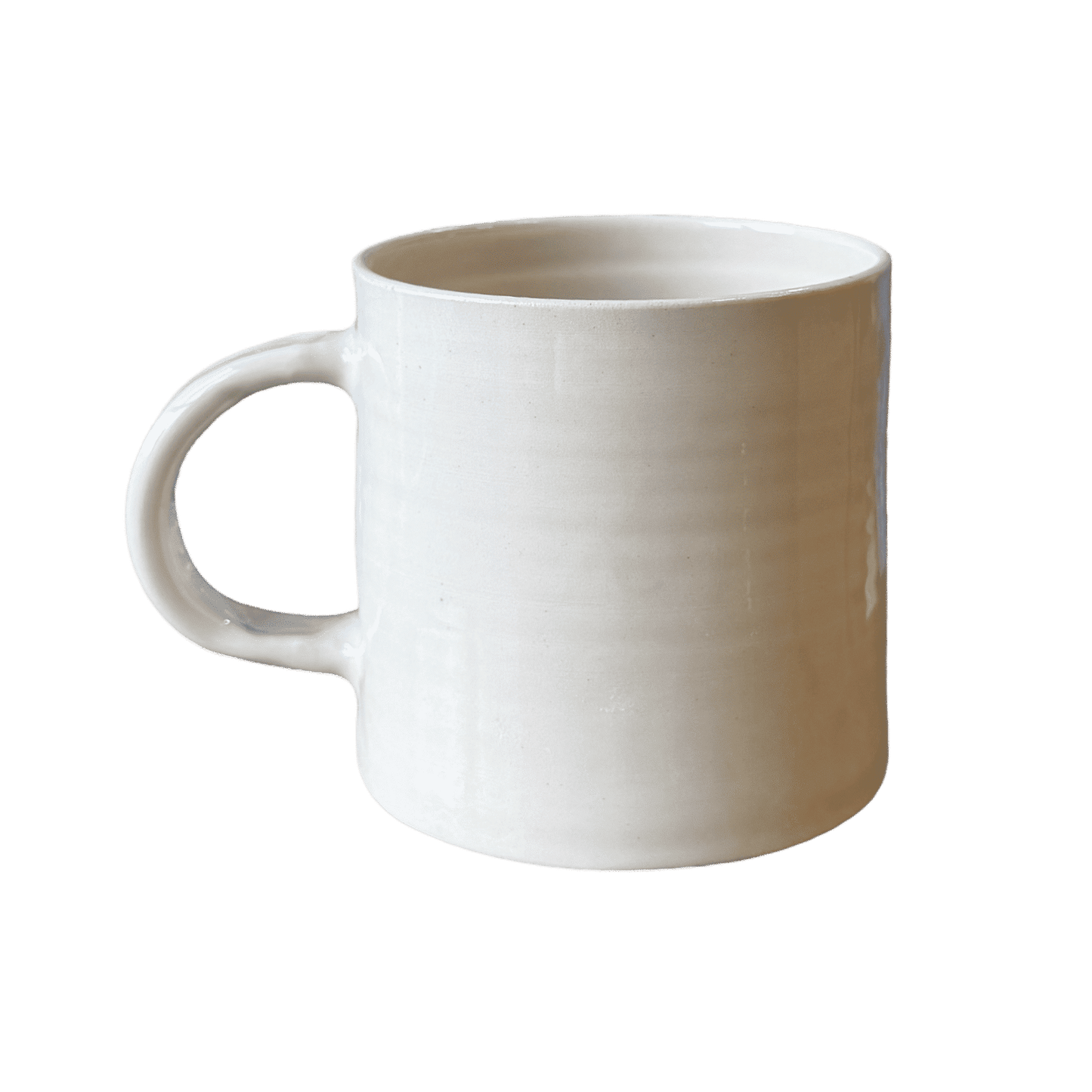 Glossy Cream Mug