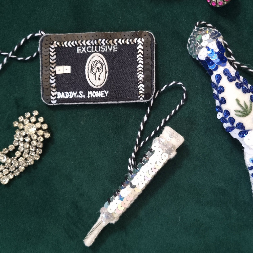 The Botox Needle Sequin Ornament
