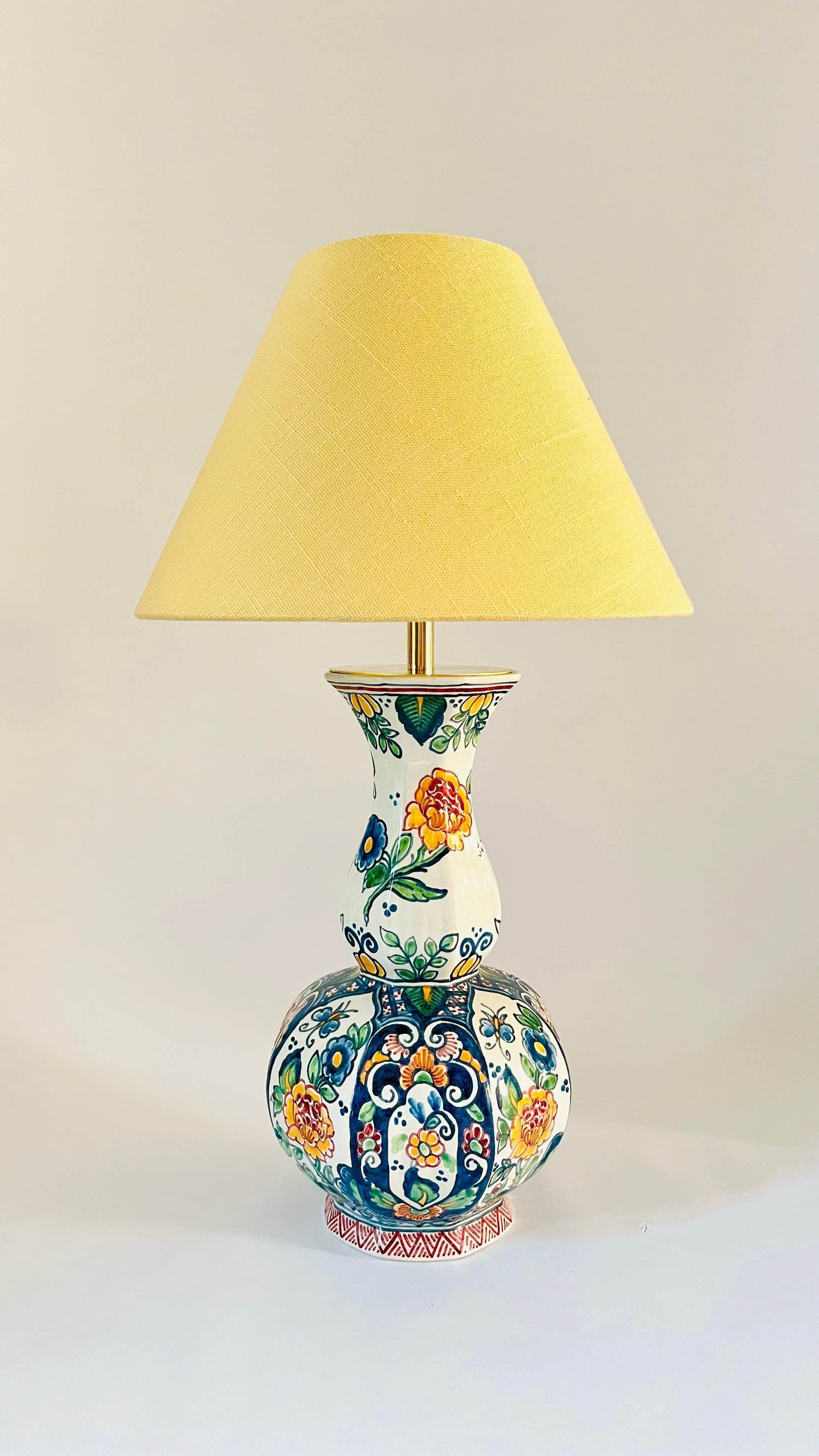 Antique Makkum Lamp