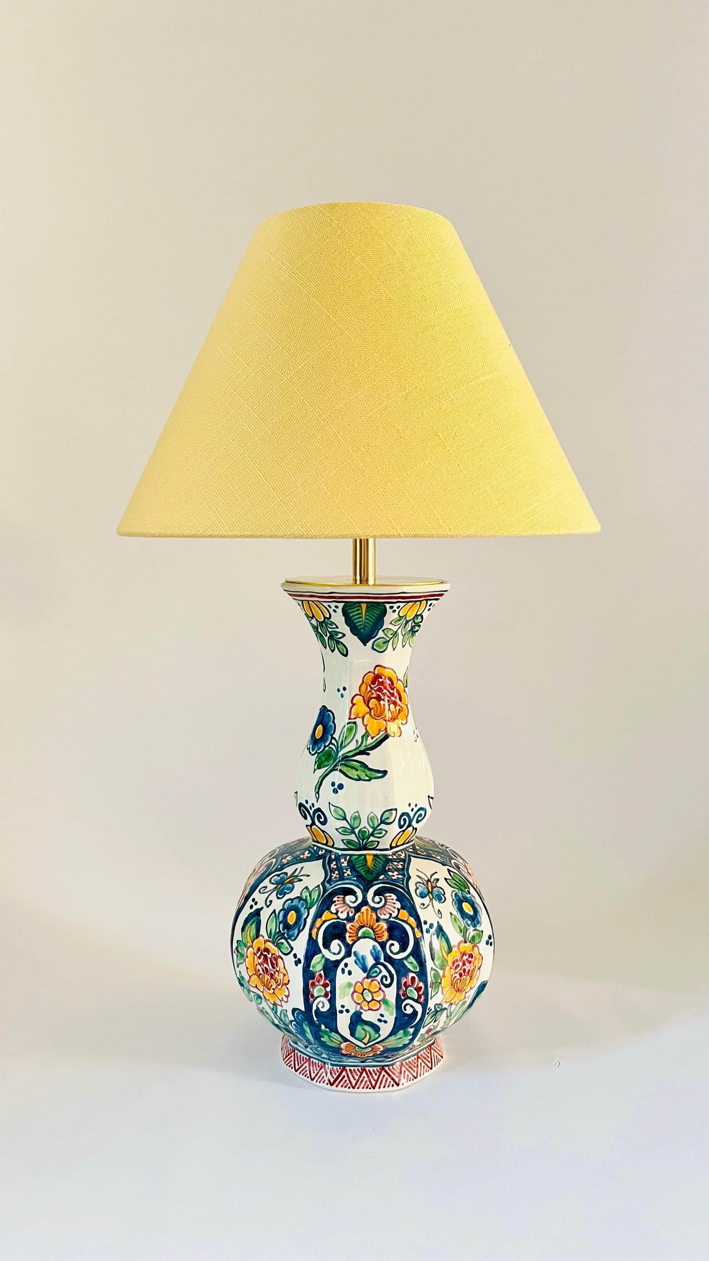 Antique Makkum Lamp