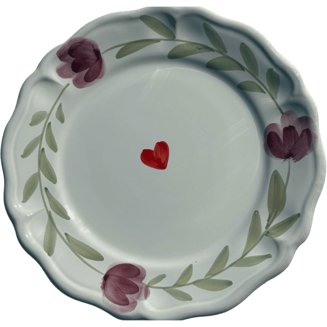 Violet Rosa Plate - 28 cm