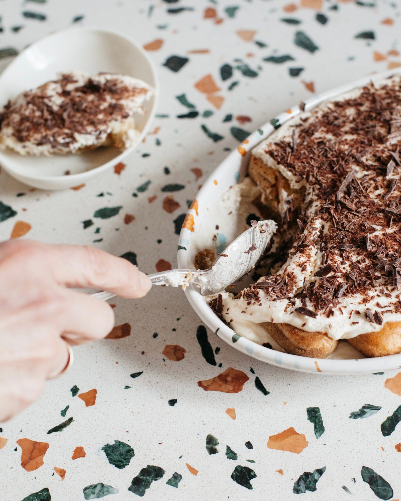 Emiko Davies 3 piece Splatterware Platter Set