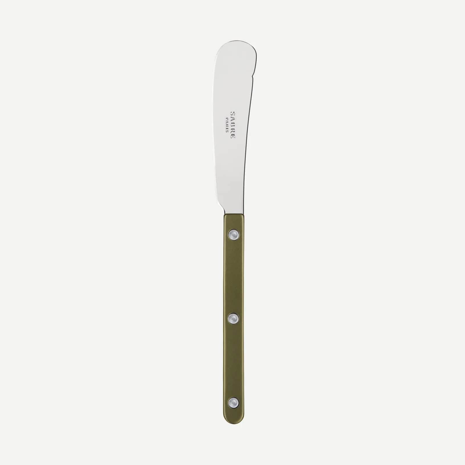Bistrot Pearly Butter Knife, Olive