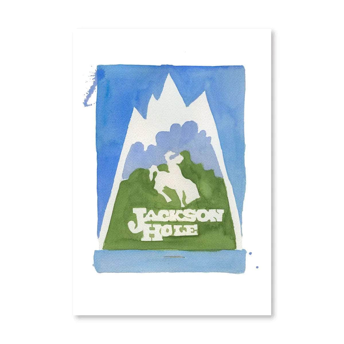 Jackson Hole Matchbook Print