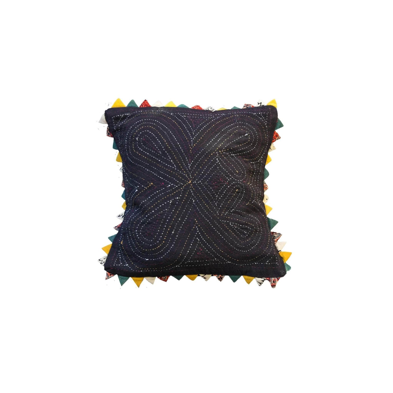 Mini Spike Indigo Dye Cushion Cover