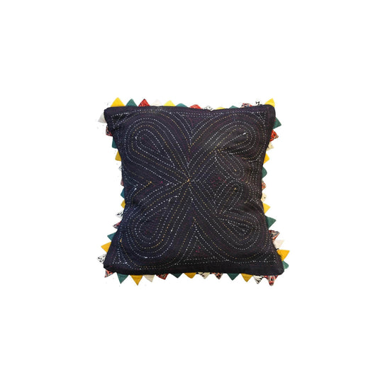 Mini Spike Indigo Dye Cushion Cover