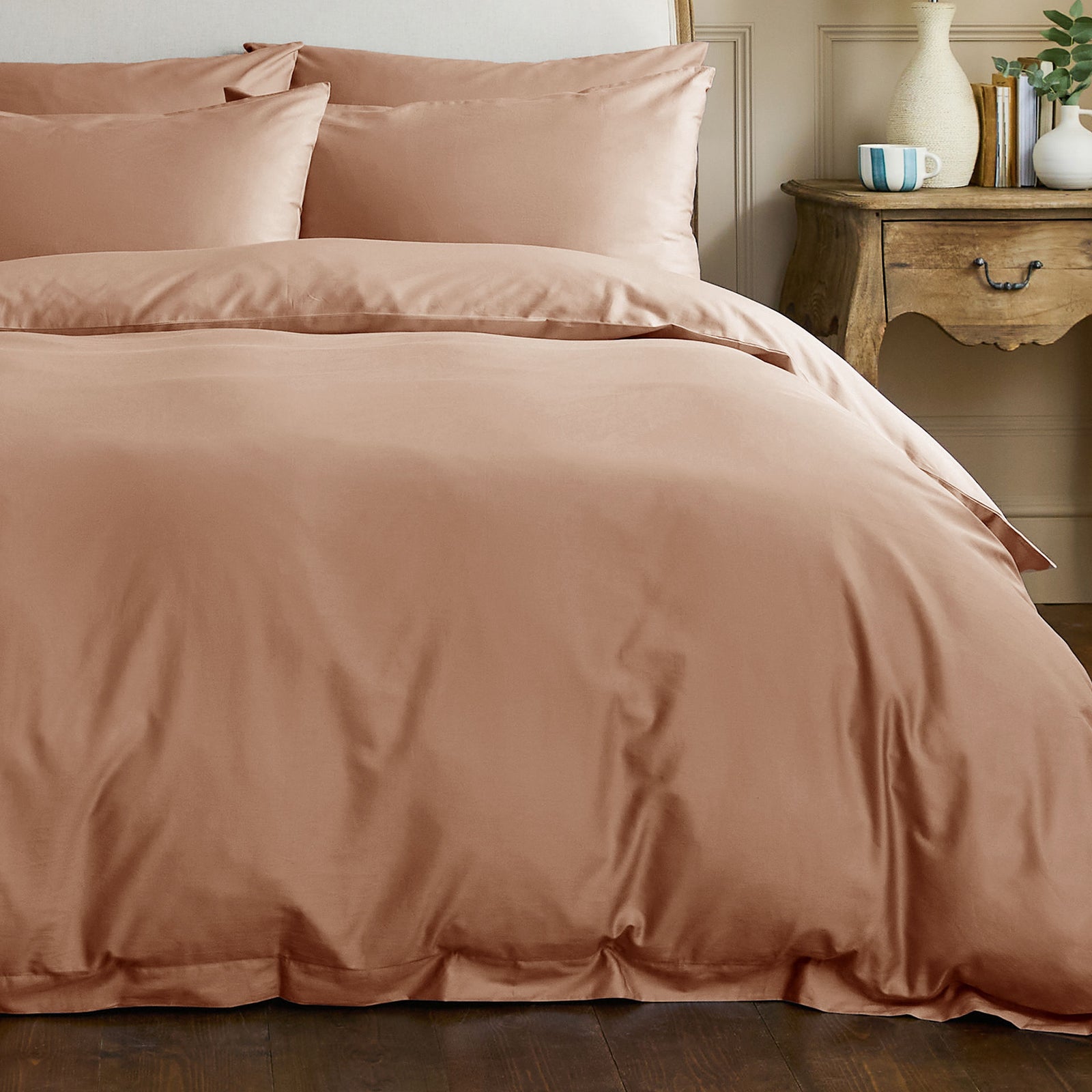 Luxury Organic Cotton Clay Pink Original Duvet Cover