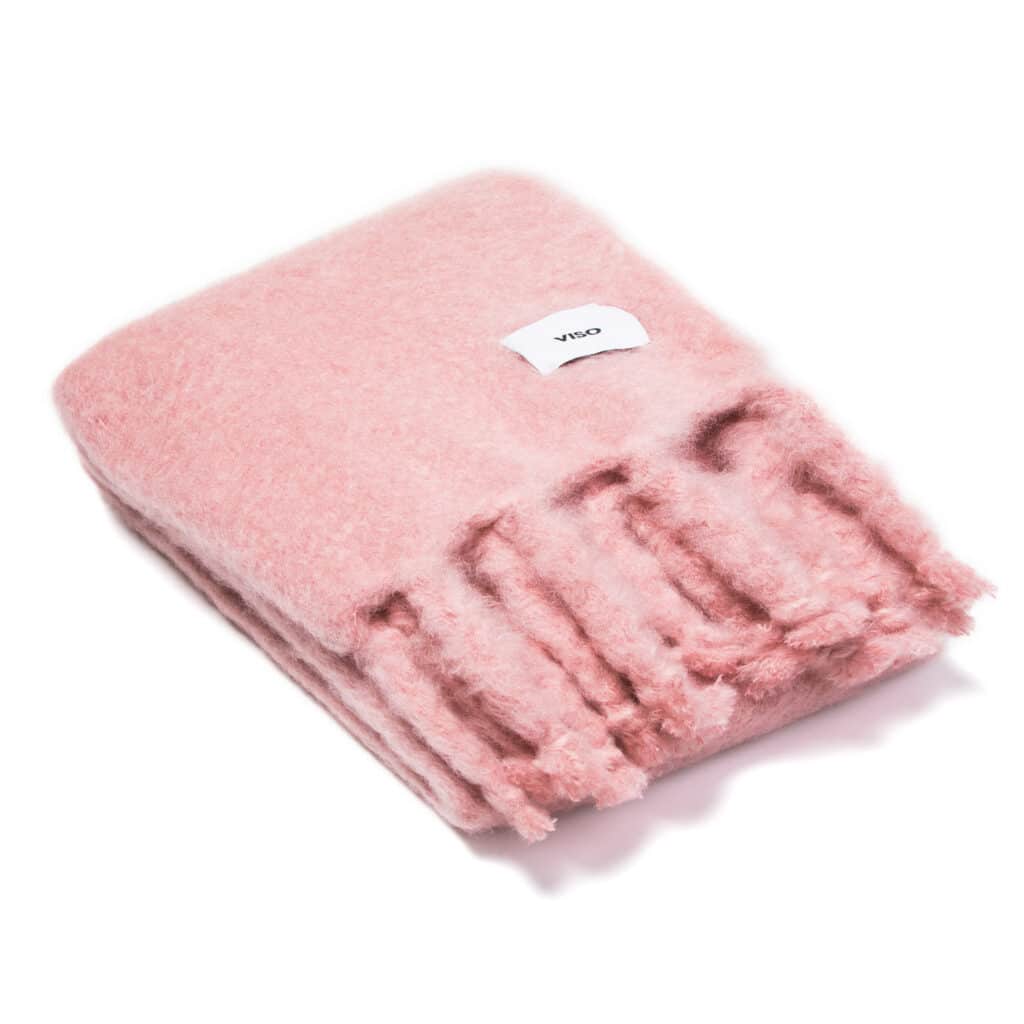 Viso Mohair Blanket Pink
