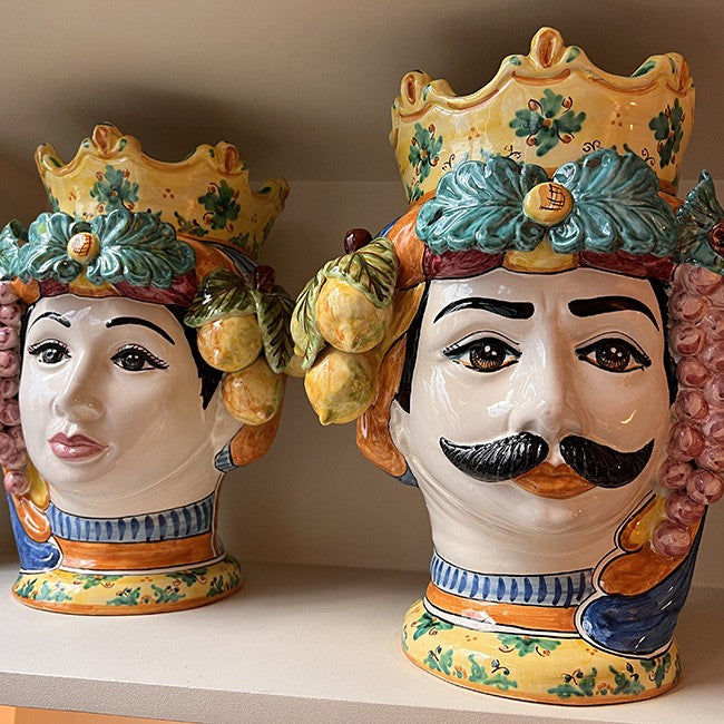 Large Sicilian Vase – Man Frutta