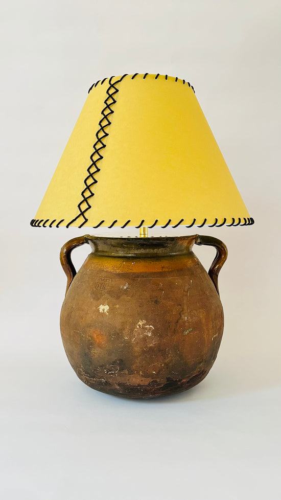 Studio Pottery Lamp
