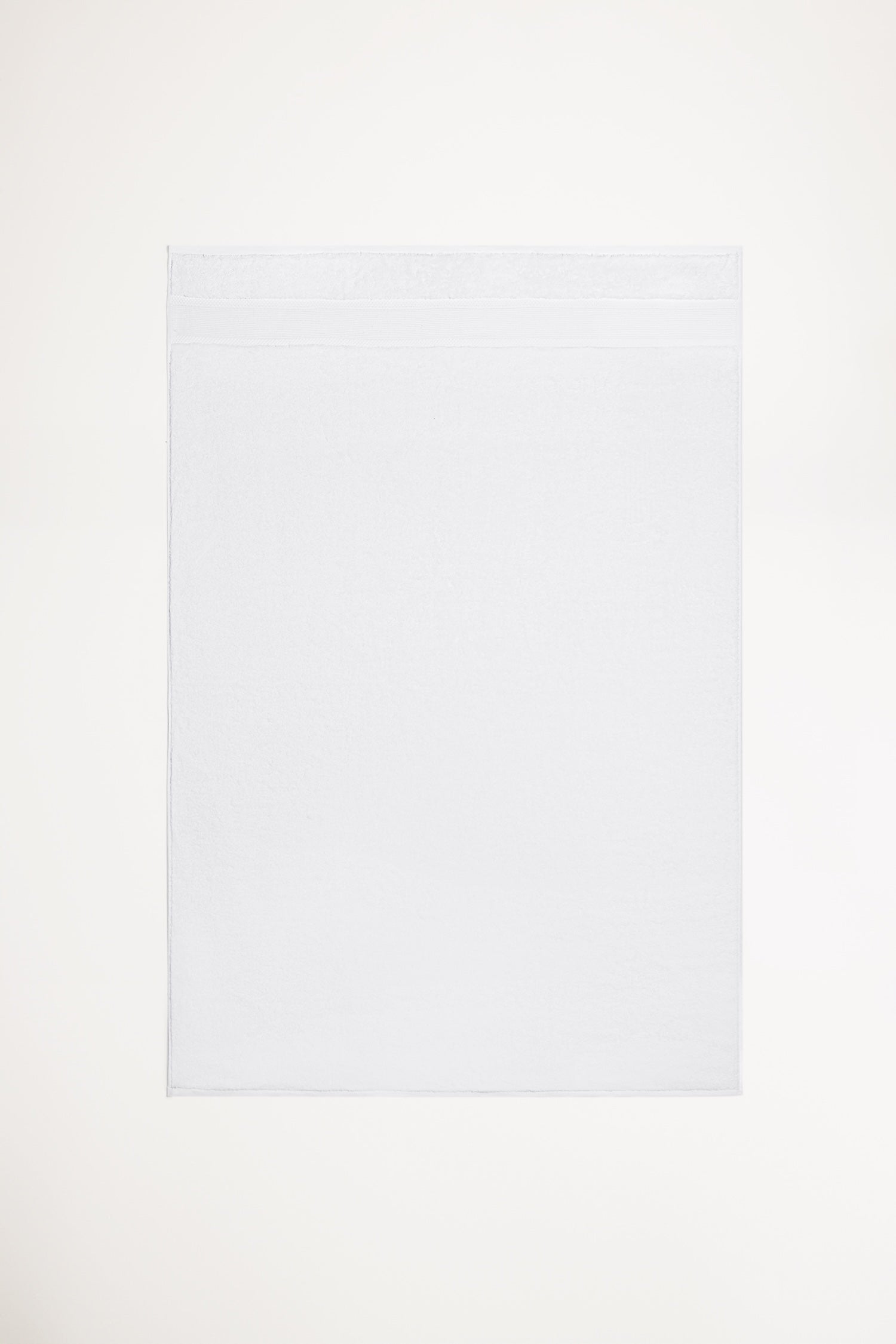Organic Cotton Bath Sheet - Classic White