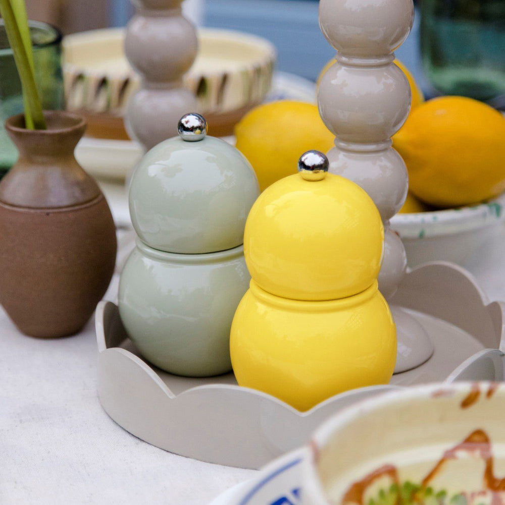Yellow Chubbie Salt & Pepper Mill