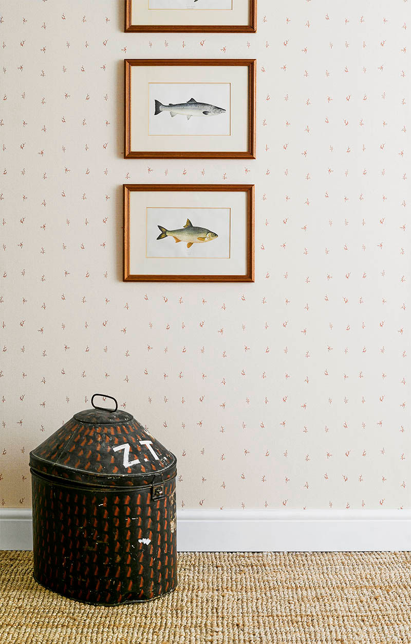 Teacup Corals Wallpaper - PETITE