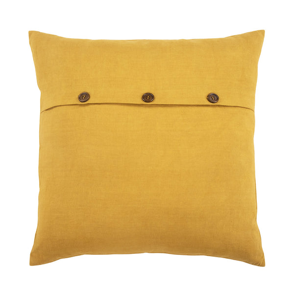 Birds Cushion Cover - Yellow