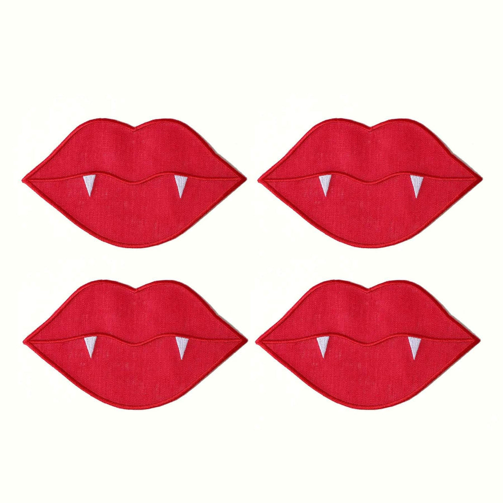 Vampier Lips Cocktail Napkins