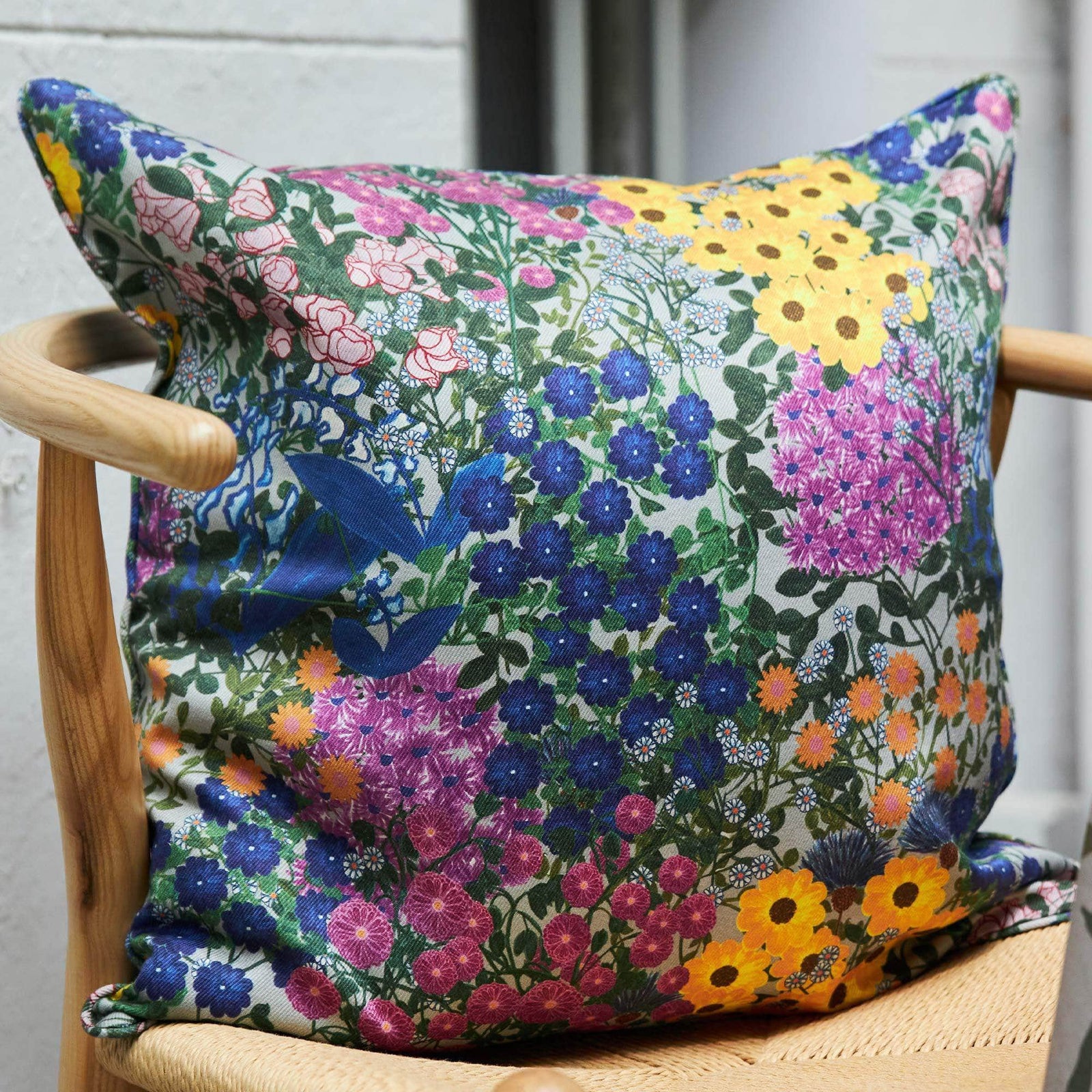 Pré Fleuri Square Cushion Cover